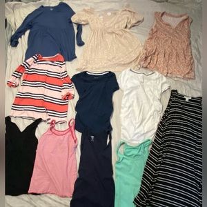 Used maternity clothes